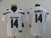 Youth Nike Jets 14 Sam Darnold White New 2019 Vapor Untouchable Limited Jersey,baseball caps,new era cap wholesale,wholesale hats